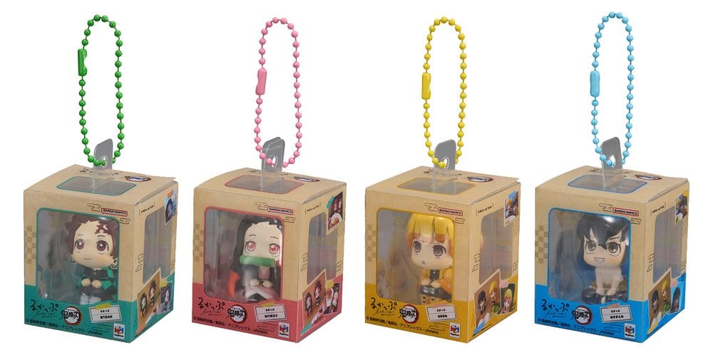 Demon Slayer: Kimetsu no Yaiba Look Up Figuras Mini Miniature Collection 4 cm Blind Box Surtido (4)