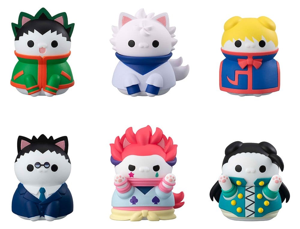 Hunter x Hunter Mega Cat Project Figuras Mini Nyanter x Nyanter Hunter x Cat 3 cm Blind Box Surtido (8)