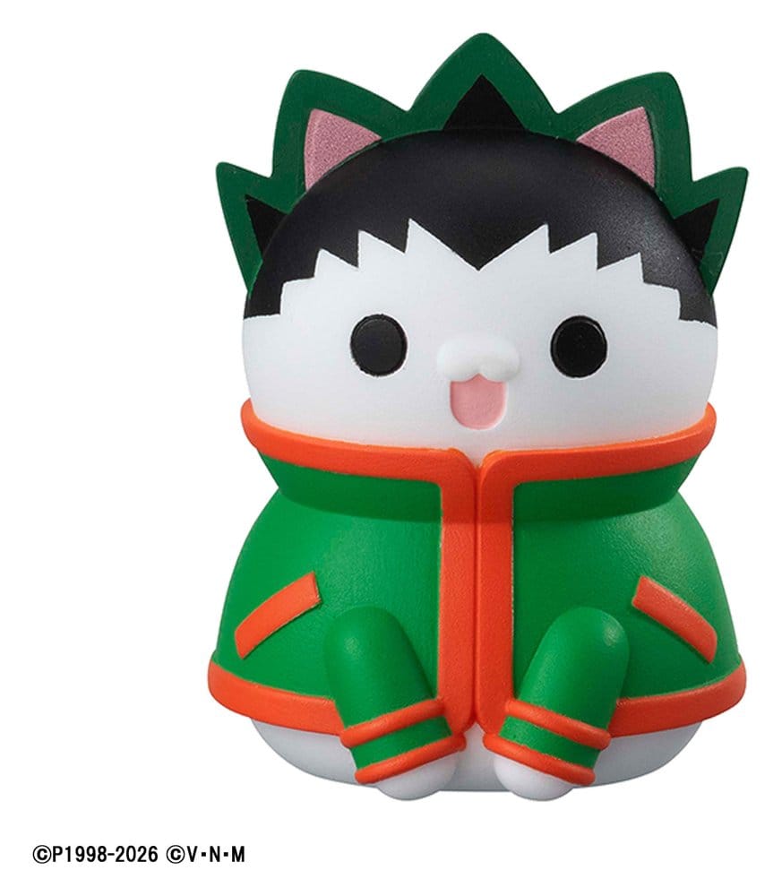 Hunter x Hunter Mega Cat Project Figuras Mini Nyanter x Nyanter Hunter x Cat 3 cm Blind Box Surtido (8)