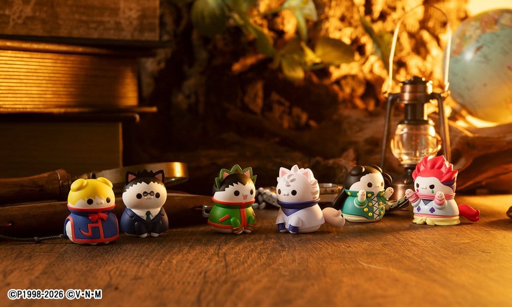 Hunter x Hunter Mega Cat Project Figuras Mini Nyanter x Nyanter Hunter x Cat 3 cm Blind Box Surtido (8)