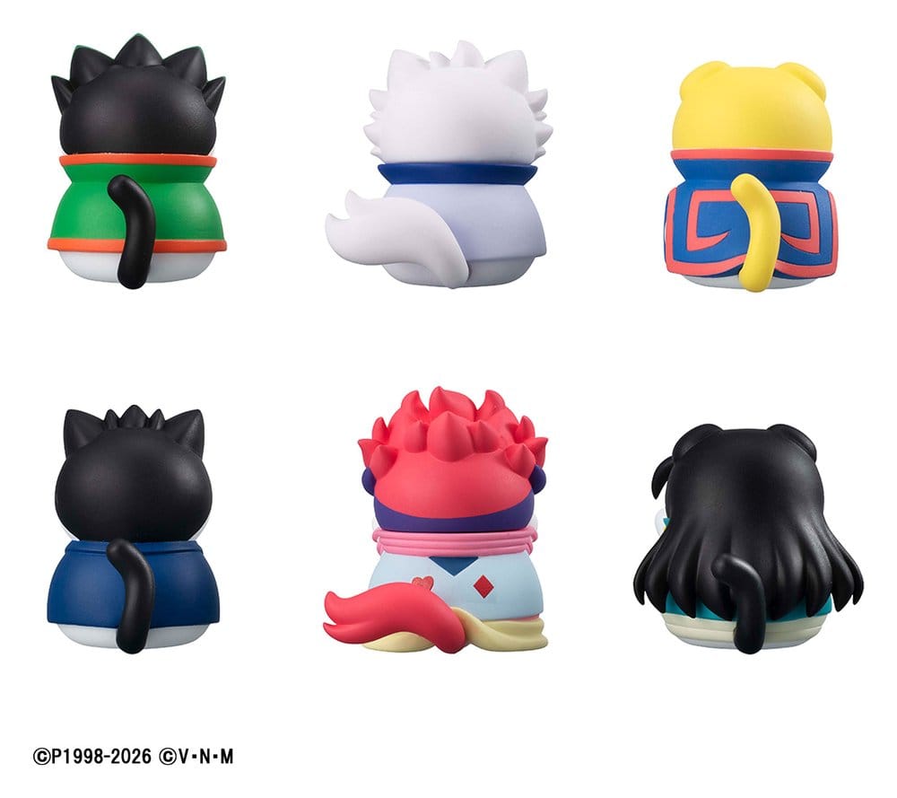 Hunter x Hunter Mega Cat Project Figuras Mini Nyanter x Nyanter Hunter x Cat 3 cm Blind Box Surtido (8)