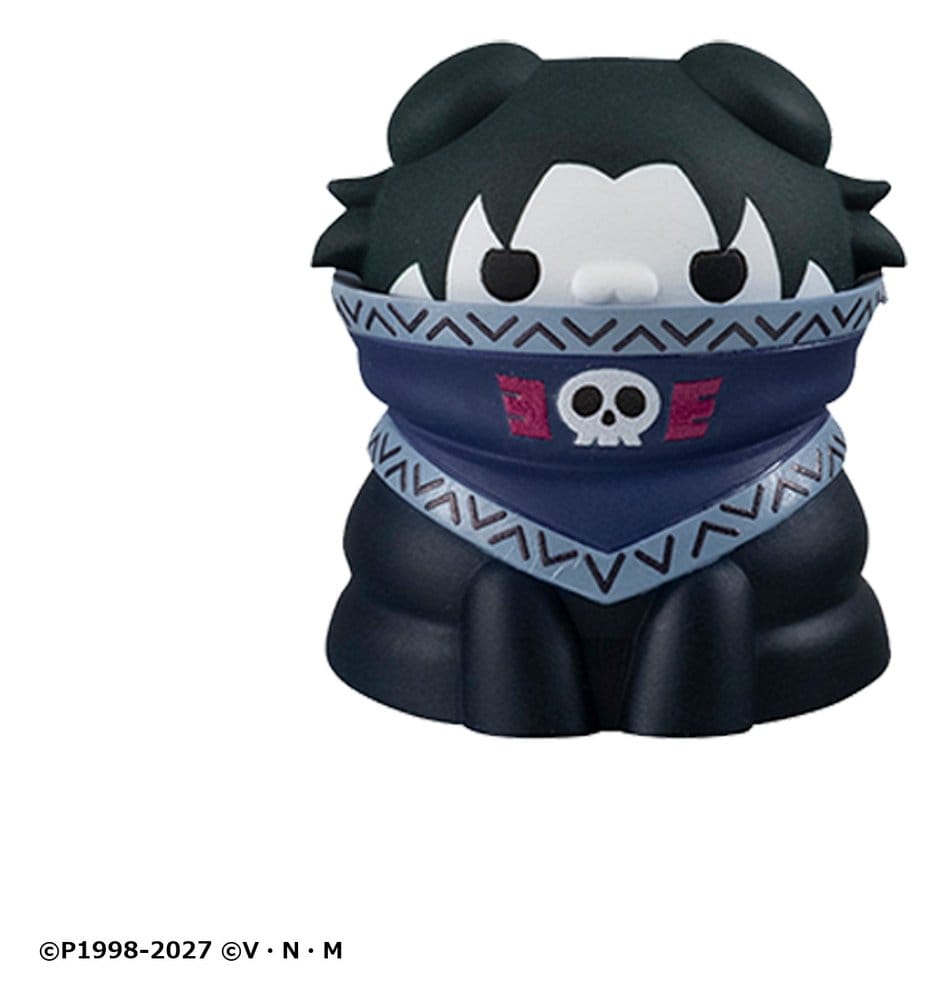 Hunter x Hunter Mega Cat Project Figuras Mini Nyanter x Nyanter the Phantom Troupe x Cat 3 cm Blind Box Expositor (8)