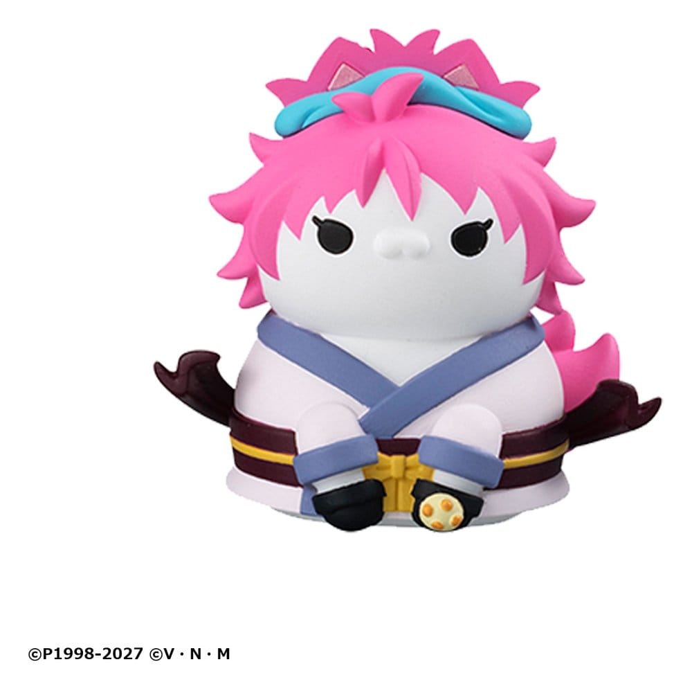 Hunter x Hunter Mega Cat Project Figuras Mini Nyanter x Nyanter the Phantom Troupe x Cat 3 cm Blind Box Expositor (8)