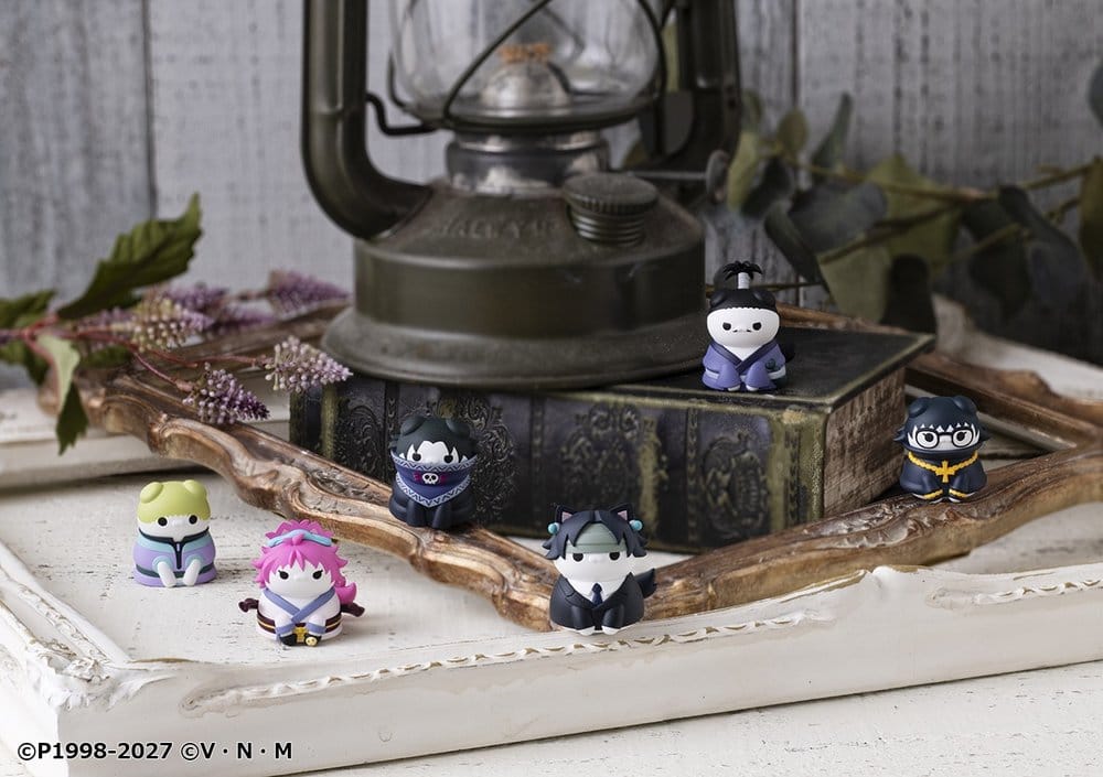 Hunter x Hunter Mega Cat Project Figuras Mini Nyanter x Nyanter the Phantom Troupe x Cat 3 cm Blind Box Expositor (8)