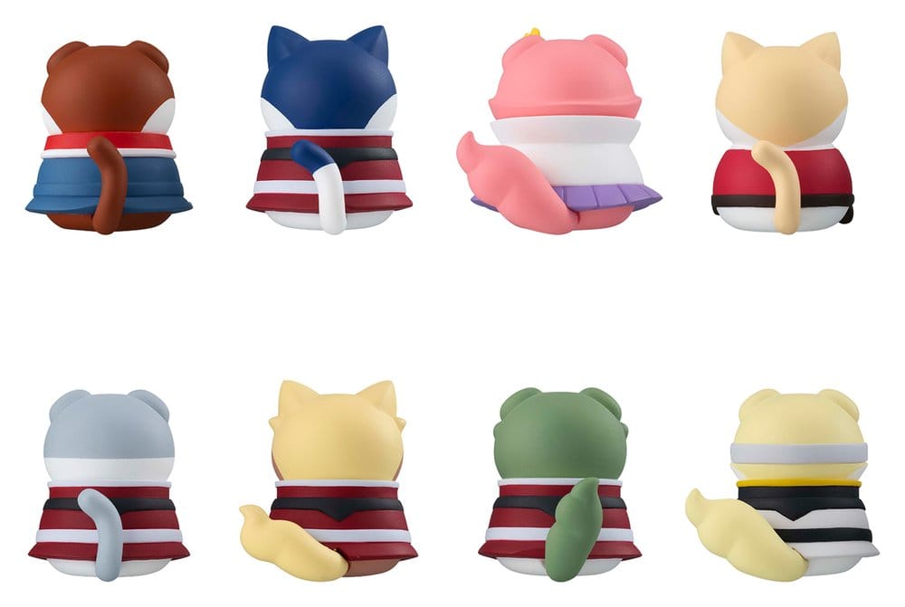 Mobile Suit Gundam SEED Mega Cat Project Figuras Mini Nyandam SEED Cats in Disguise Blind Box Expositor (8)