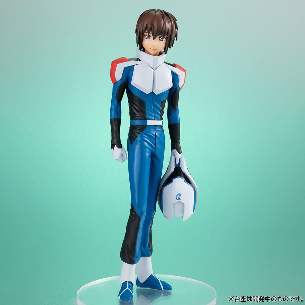 Mobile Suit Gundam SEED Lucrea Lite Figura PVC Kira Yamato Pilot Suit Ver. 20 cm
