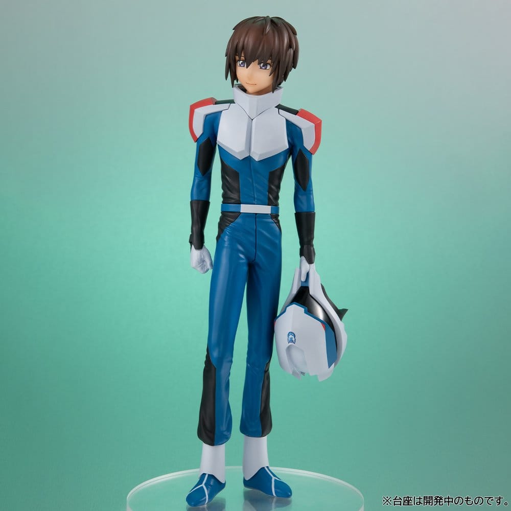 Mobile Suit Gundam SEED Lucrea Lite Figura PVC Kira Yamato Pilot Suit Ver. 20 cm