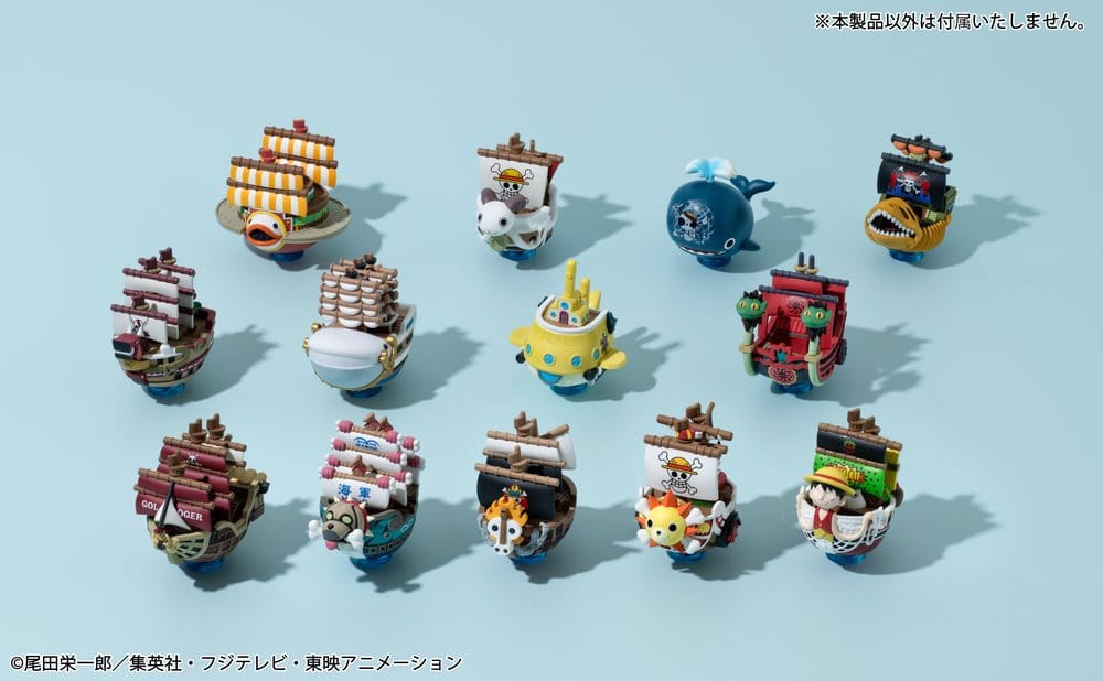 One Piece YuraColle Series Grand Line Collection Vol.3 Figuras Mini 6 cm Blind Box Expositor (6)