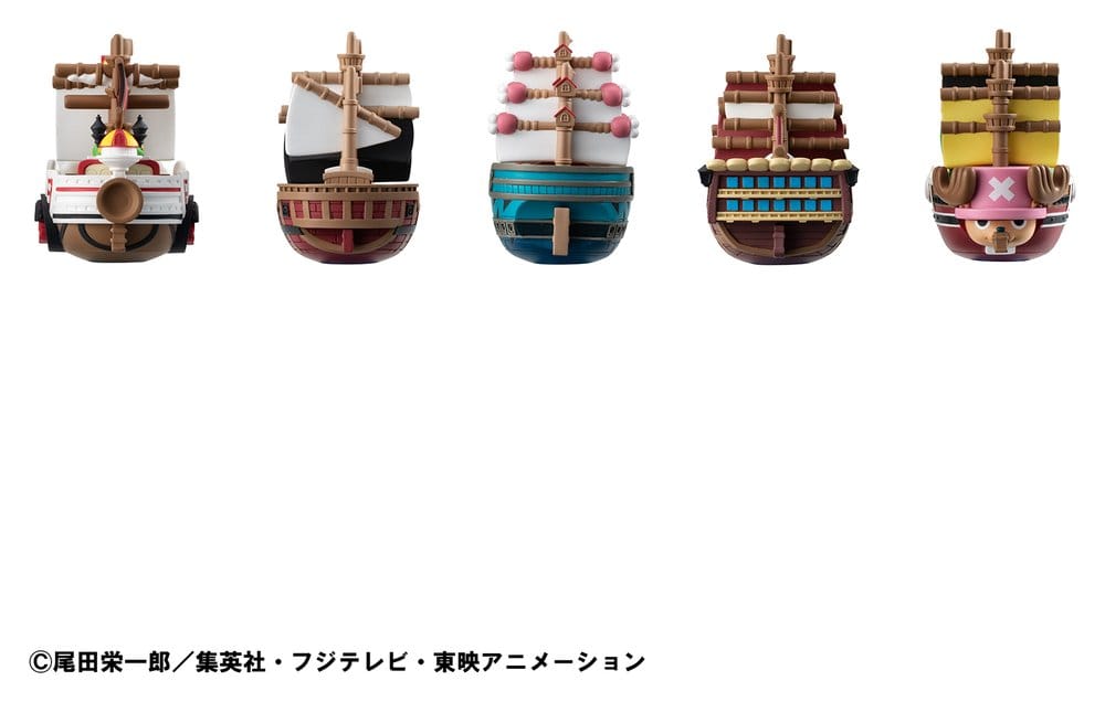 One Piece YuraColle Series Grand Line Collection Vol.3 Figuras Mini 6 cm Blind Box Expositor (6)