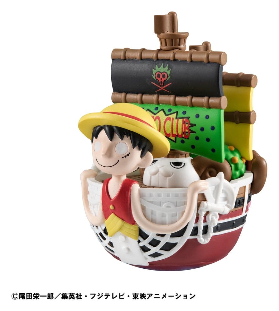 One Piece YuraColle Series Grand Line Collection Vol.3 Figuras Mini 6 cm Blind Box Expositor (6)