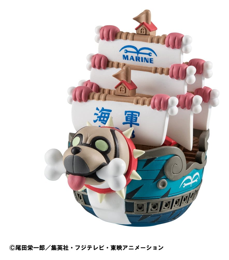 One Piece YuraColle Series Figuras Mini Grand Line Collection Set Vol.3 6 cm