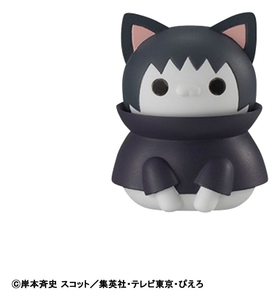 Naruto Shippuden Mega Cat Project Nyaruto! Once upon a time in Konoha village Figuras Mini 3 cm Blind Box Expositor (8) (Repeat)