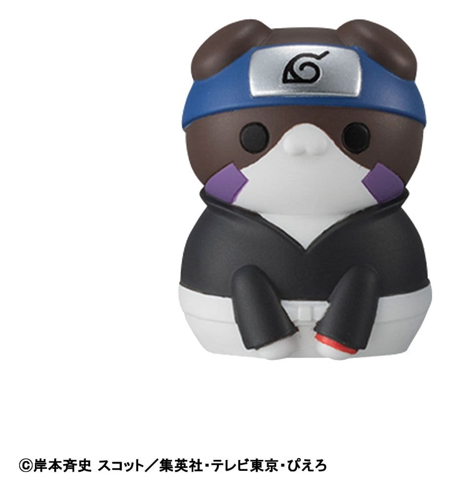 Naruto Shippuden Mega Cat Project Nyaruto! Once upon a time in Konoha village Figuras Mini 3 cm Blind Box Expositor (8) (Repeat)