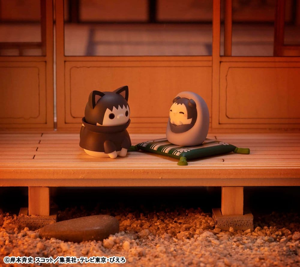 Naruto Shippuden Mega Cat Project Nyaruto! Once upon a time in Konoha village Figuras Mini 3 cm Blind Box Expositor (8) (Repeat)