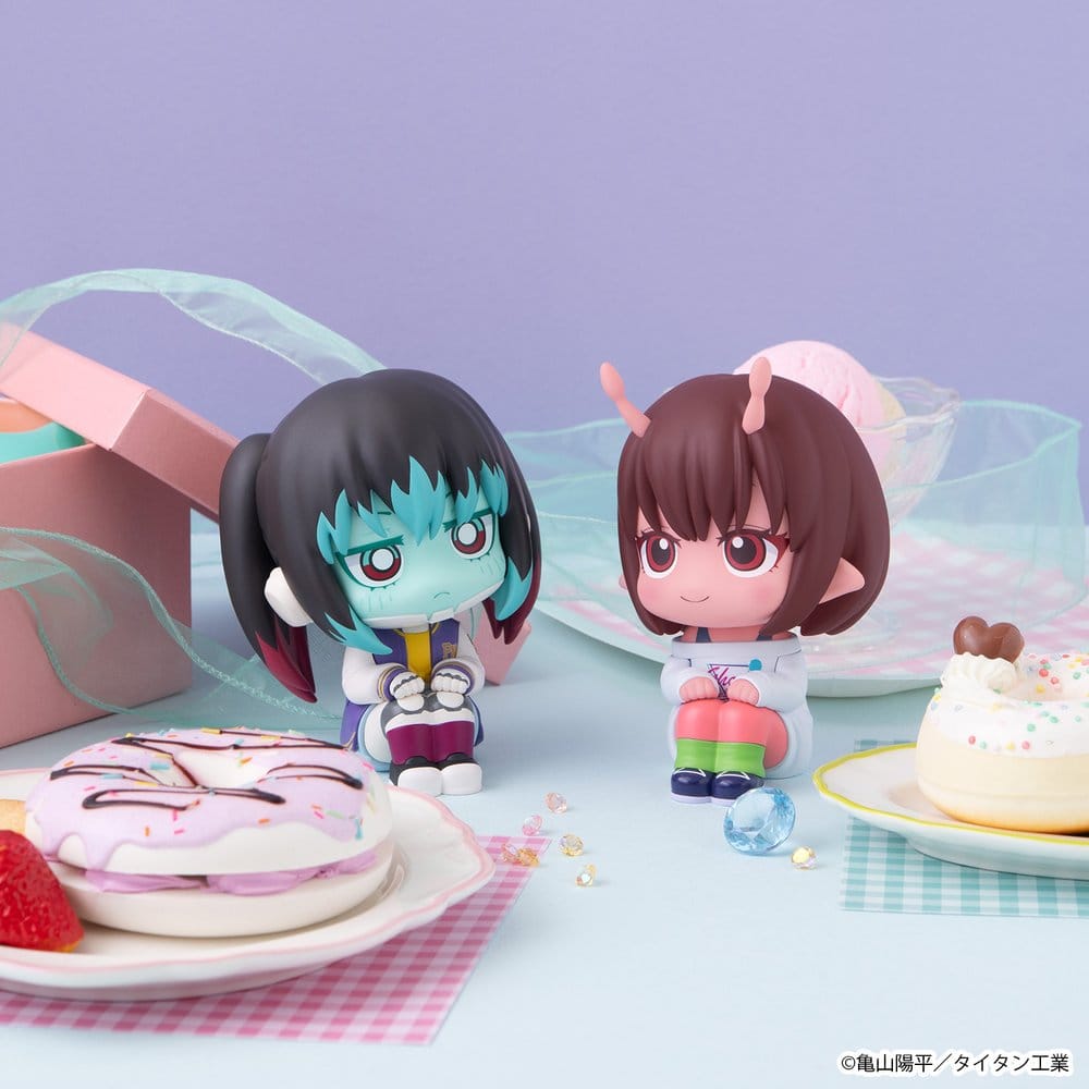 Milky Subway The Galactic Limited Express Pack de 2 Figuras PVC Look Up Chiharu & Makina 11 cm (with gift)