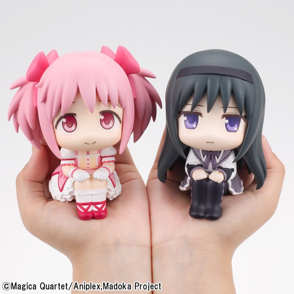 Puella Magi Madoka Magica Pack de 2 Figuras PVC Look Up Madoka Kaname & Homura Akemi 11 cm (with gift)