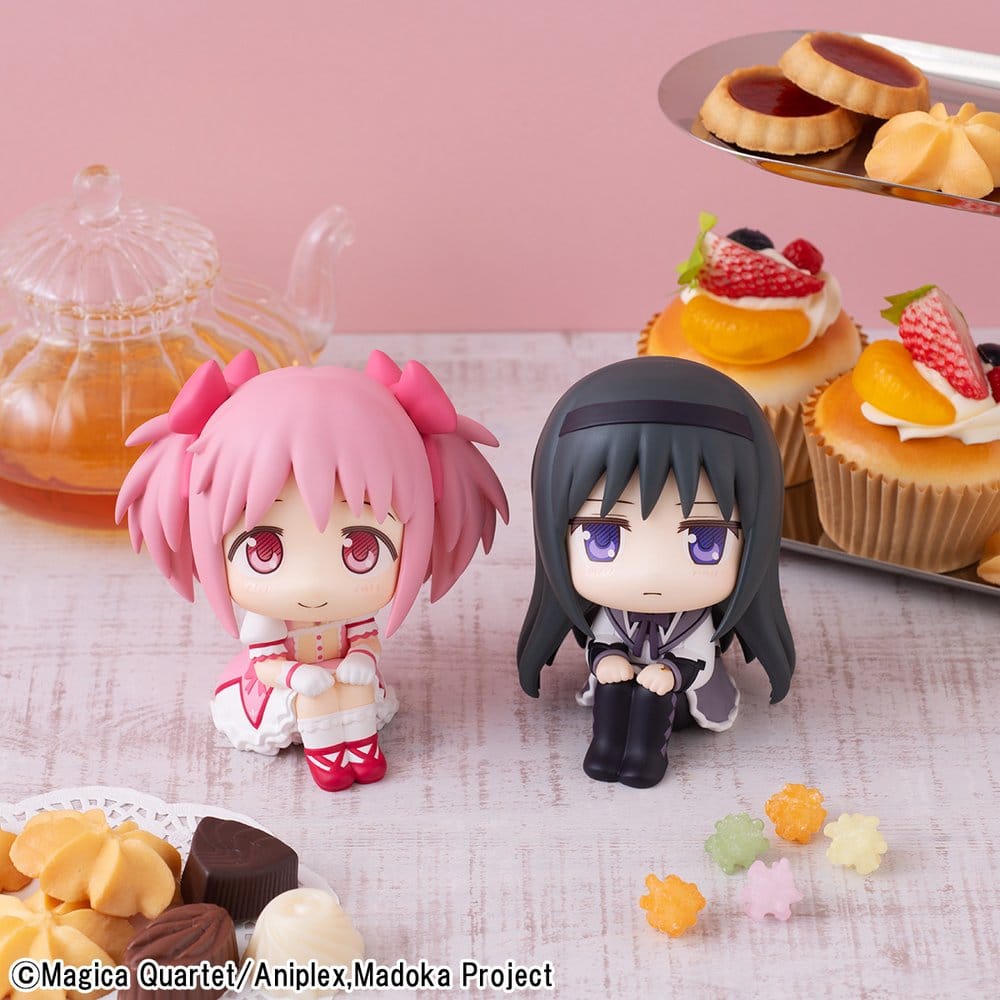 Puella Magi Madoka Magica Pack de 2 Figuras PVC Look Up Madoka Kaname & Homura Akemi 11 cm (with gift)