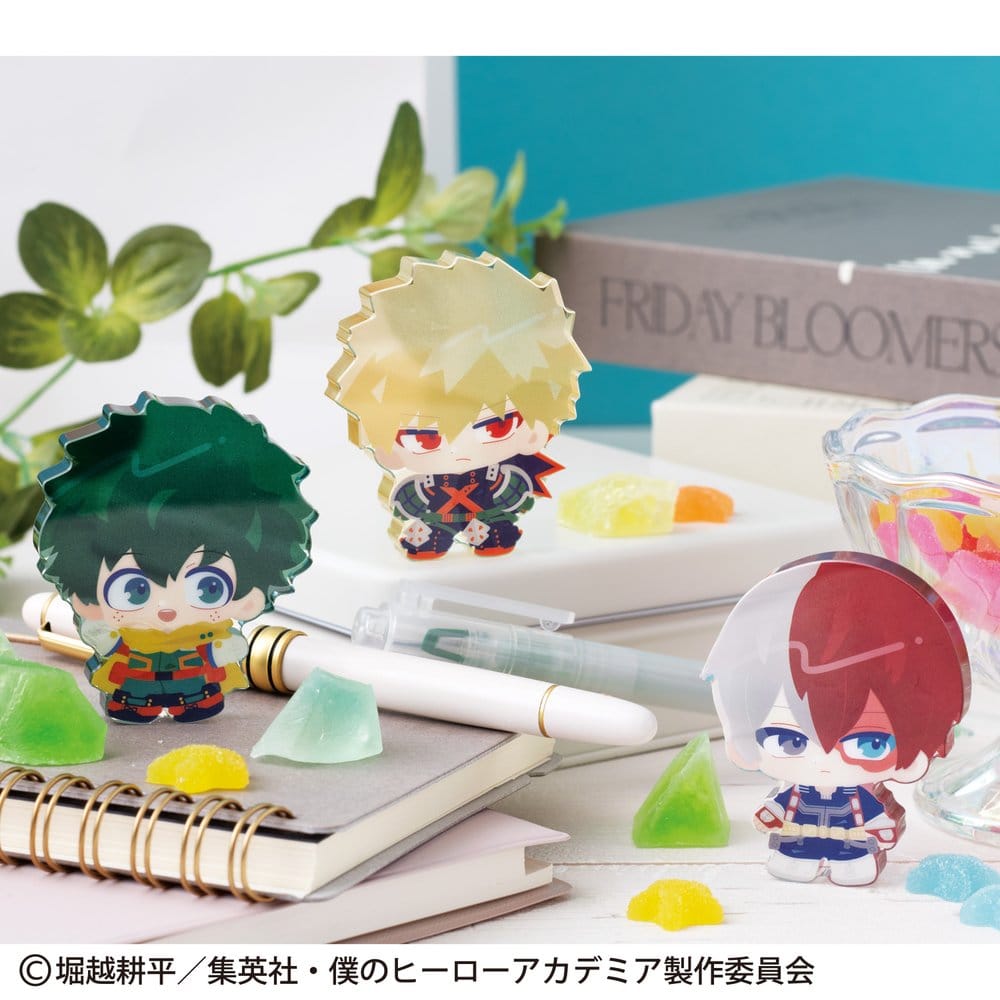 My Hero Academia Karakoro Figuras Mini Clear Candy Blind Box Surtido (8)