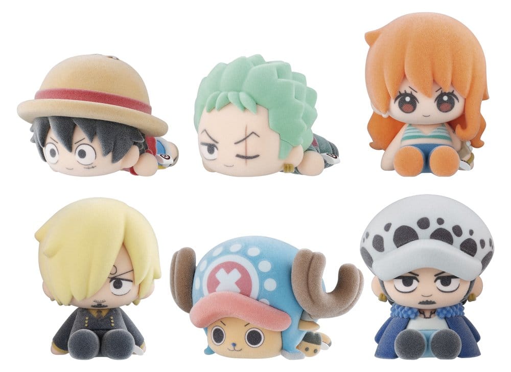 One Piece Nuippo Mini Figuras Caja Sorpresa 6 cm Expositor (6)