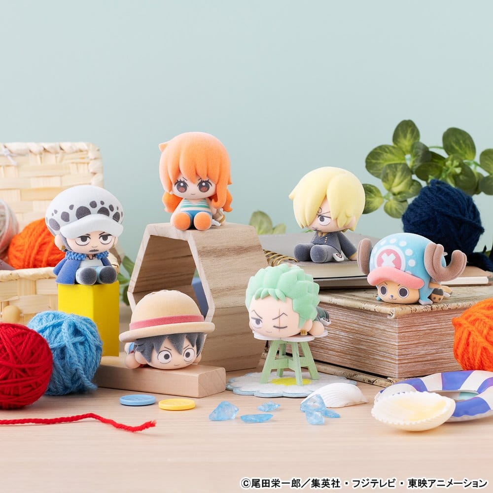 One Piece Nuippo Mini Figuras Caja Sorpresa 6 cm Expositor (6)