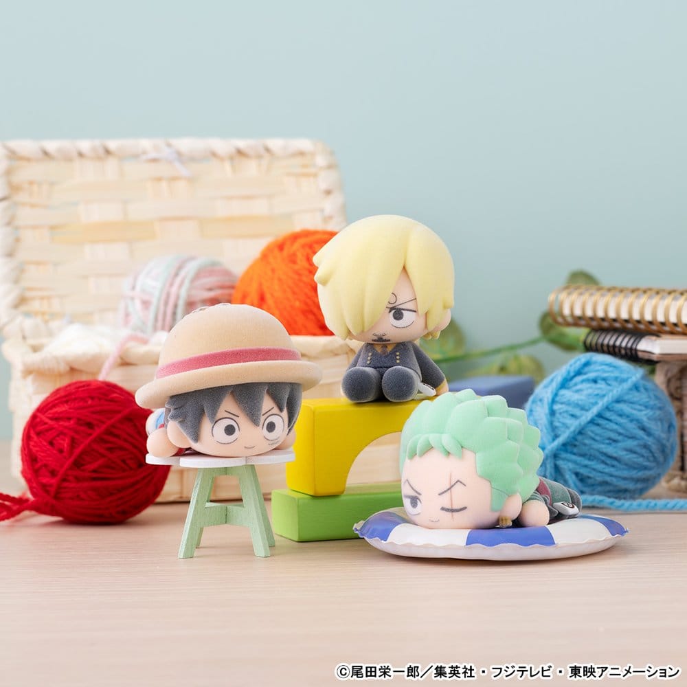 One Piece Nuippo Mini Figuras Caja Sorpresa 6 cm Expositor (6)