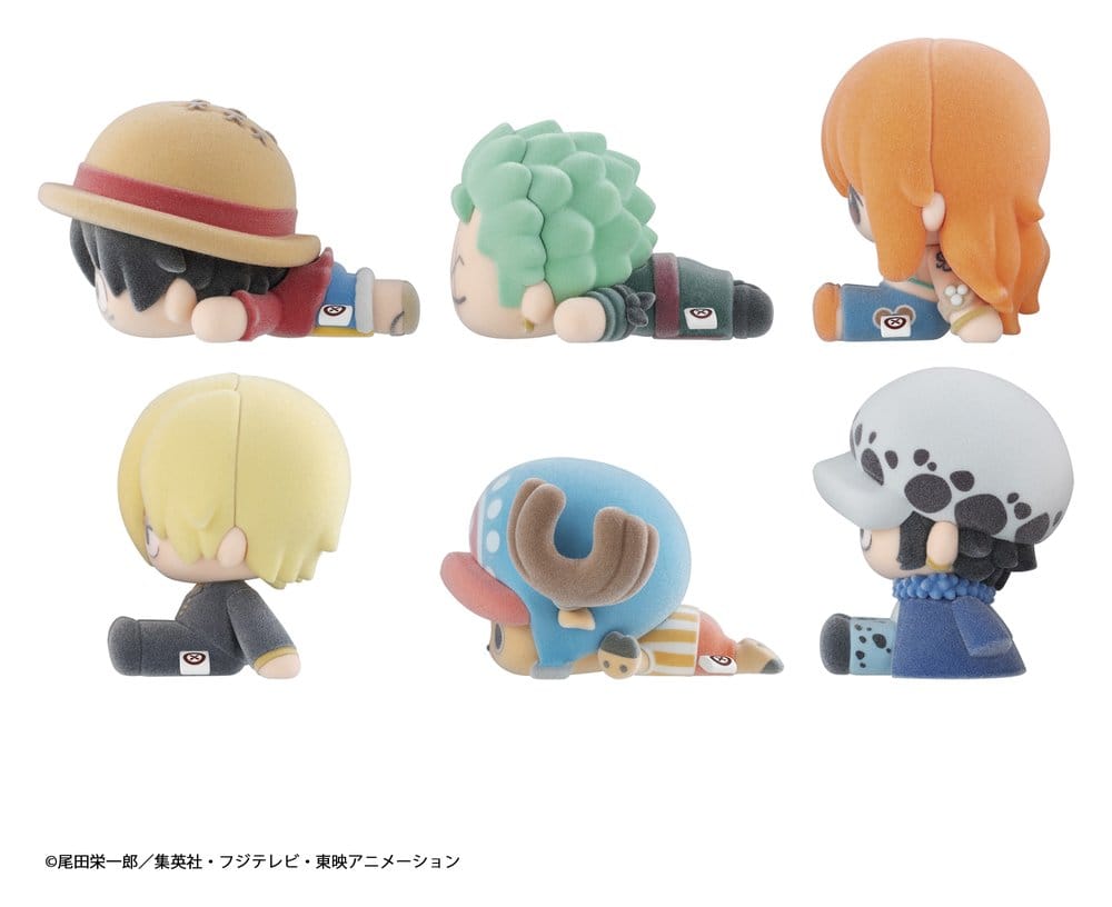 One Piece Nuippo Mini Figuras Caja Sorpresa 6 cm Expositor (6)