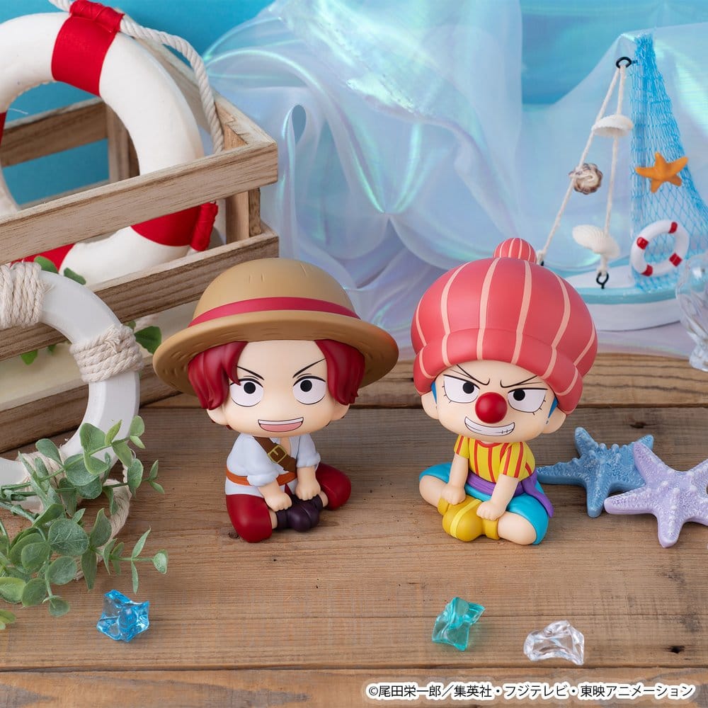 One Piece Pack de 2 Figuras PVC Look Up Shanks & Buggy Childhood Ver. 11 cm (with gift)