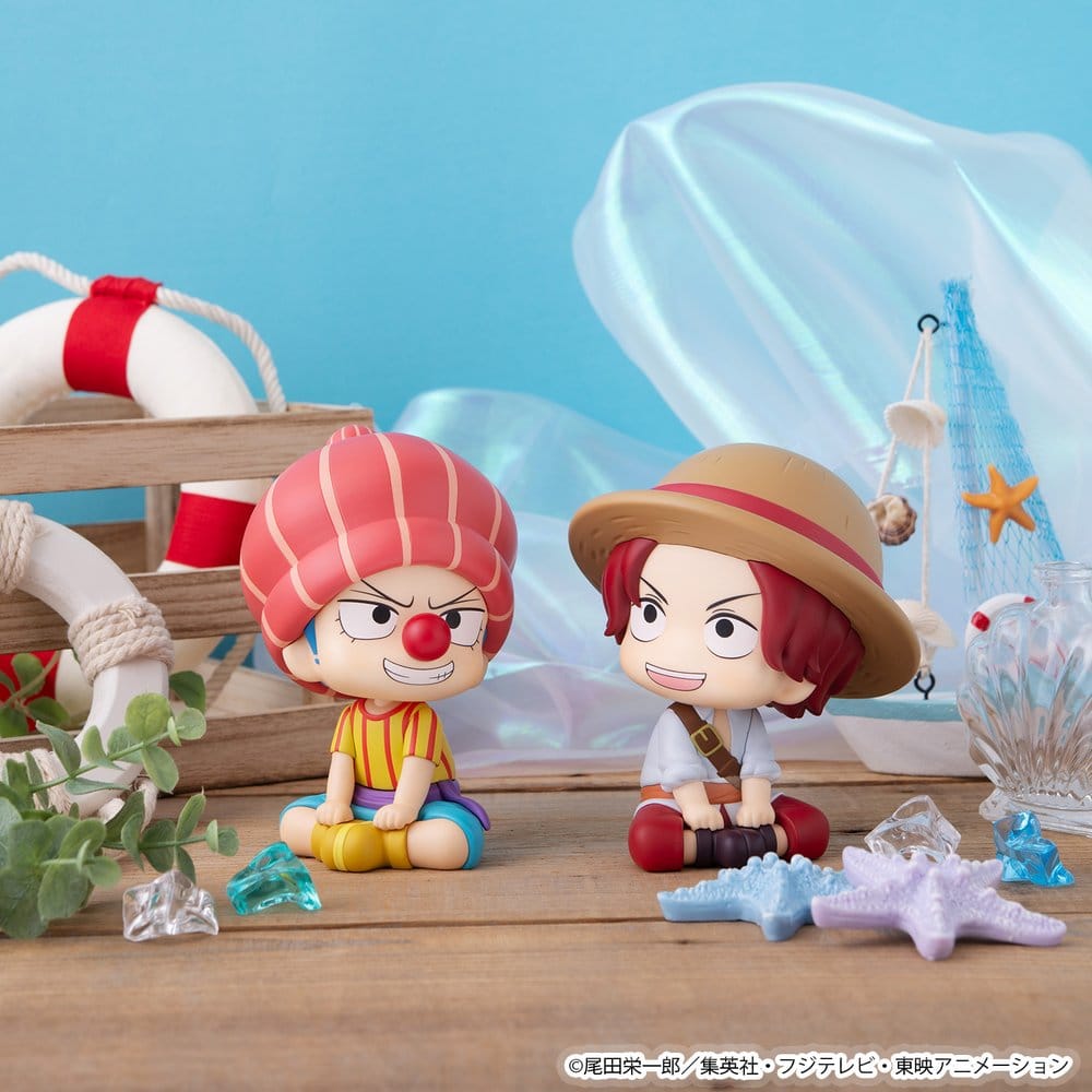 One Piece Pack de 2 Figuras PVC Look Up Shanks & Buggy Childhood Ver. 11 cm (with gift)