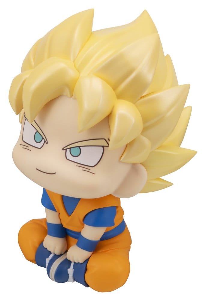 Dragon Ball DAIMA Pack de 2 Figuras PVC Look Up Super Saiyan Son Goku (mini) & Super Saiyan Vegeta (mini) 11 cm (with gift)