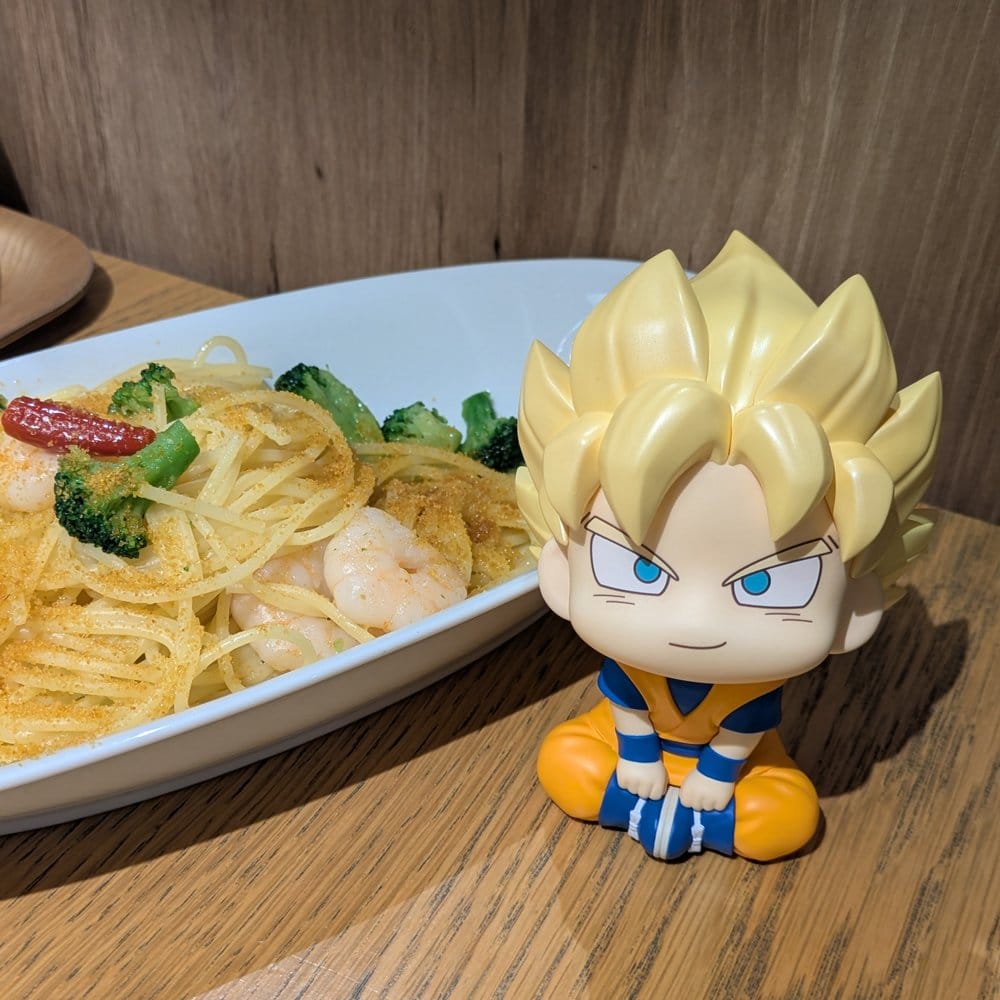 Dragon Ball DAIMA Pack de 2 Figuras PVC Look Up Super Saiyan Son Goku (mini) & Super Saiyan Vegeta (mini) 11 cm (with gift)
