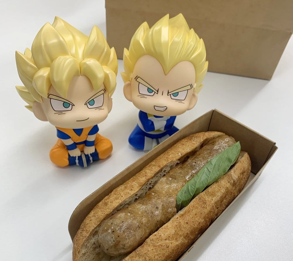 Dragon Ball DAIMA Pack de 2 Figuras PVC Look Up Super Saiyan Son Goku (mini) & Super Saiyan Vegeta (mini) 11 cm (with gift)
