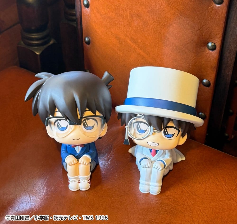 Detective Conan Pack de 2 Figuras PVC Look Up Conan Edogawa & Kid the Phantom Thief 11 cm (with gift)