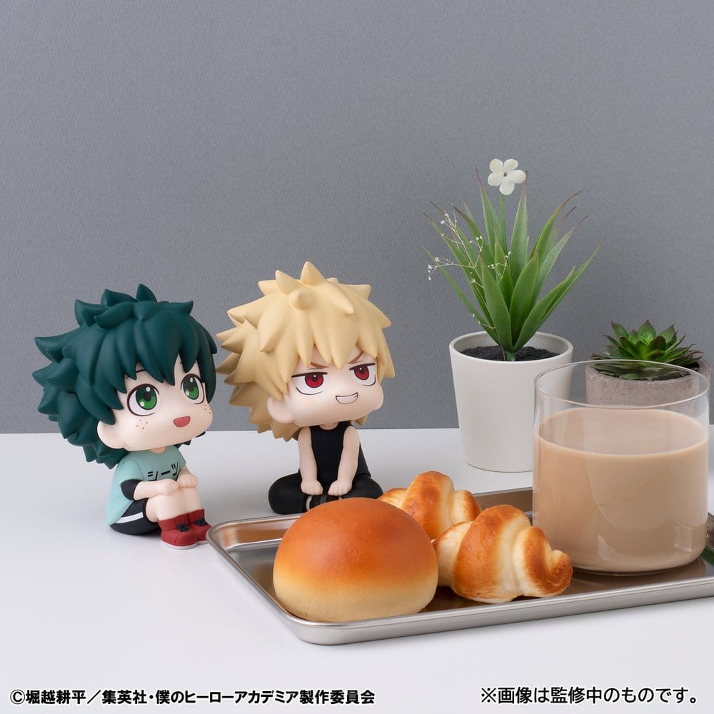 My Hero Academia Pack de 2 Figuras PVC Look Up Izuku Midoriya & Katsuki Bakugo Casual Look Ver. 11 cm (with gift)