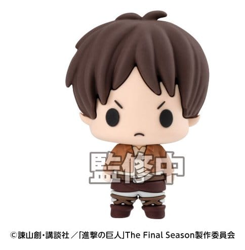 Attack on Titan Chokorin Collection Figuras Mini 5 cm Blind Box Expositor (6)
