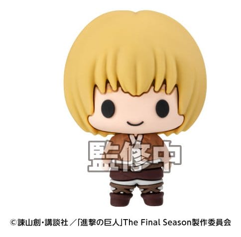 Attack on Titan Chokorin Collection Figuras Mini 5 cm Blind Box Expositor (6)