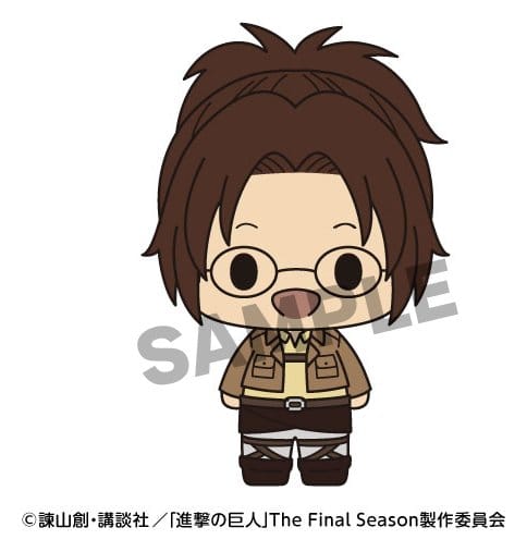 Attack on Titan Chokorin Collection Figuras Mini 5 cm Blind Box Expositor (6)