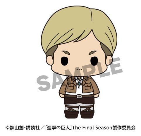 Attack on Titan Chokorin Collection Figuras Mini 5 cm Blind Box Expositor (6)