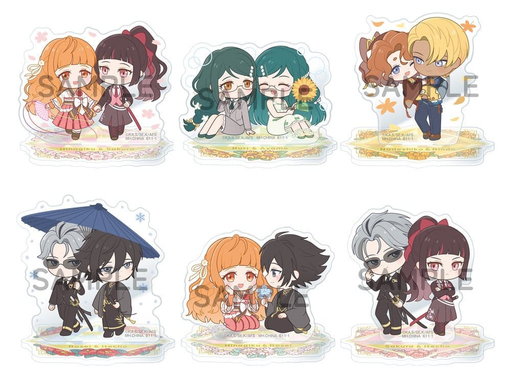Agents of the Four Seasons Buddycolle Figuras Acrílico Dance of Spring 6 cm Blind Box Expositor (6) Frikytopia