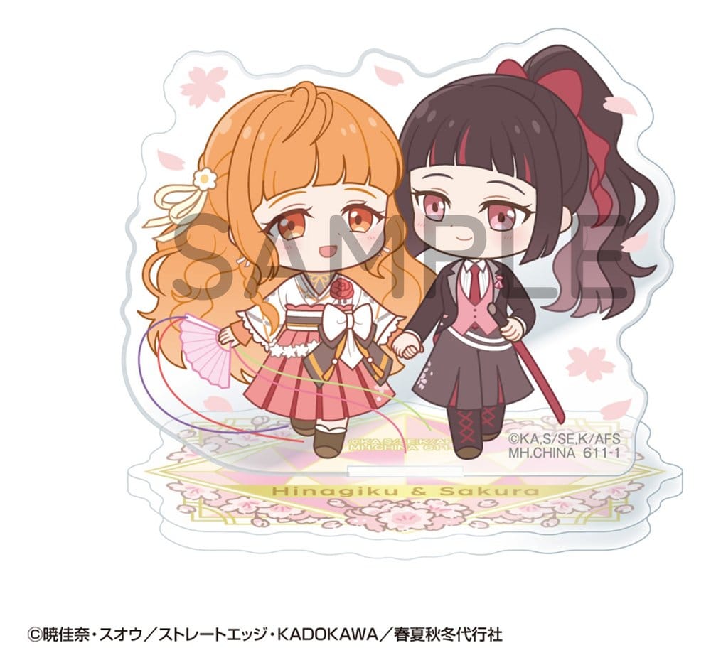 Agents of the Four Seasons Buddycolle Figuras Acrílico Dance of Spring 6 cm Blind Box Expositor (6)