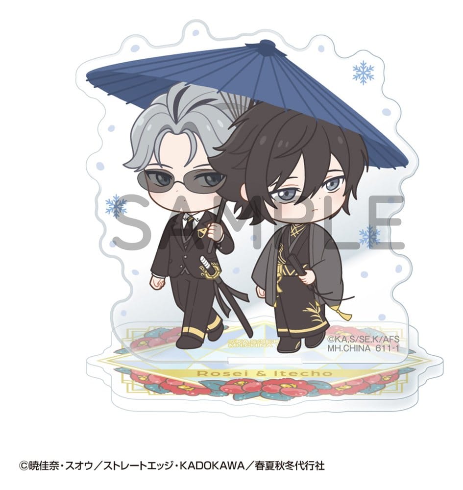 Agents of the Four Seasons Buddycolle Figuras Acrílico Dance of Spring 6 cm Blind Box Expositor (6)