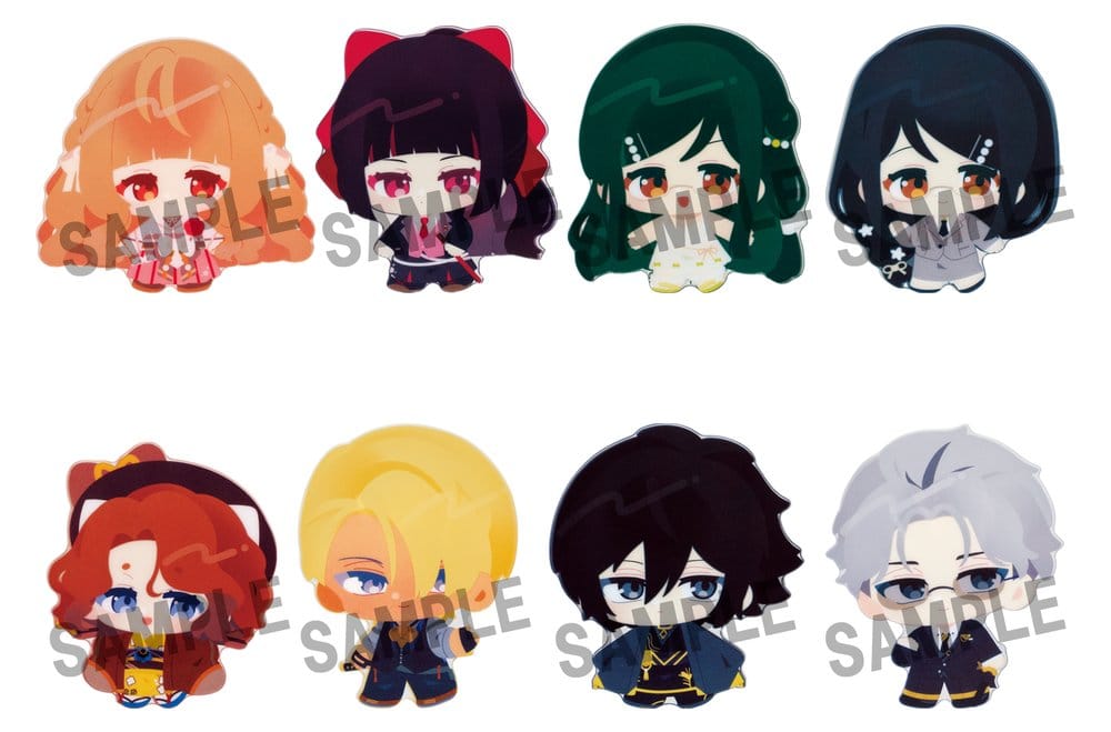 Agents of the Four Seasons Karakoro Clear Candy Figures Dance of Spring Figuras Mini 6 cm Blind Box Expositor (8)
