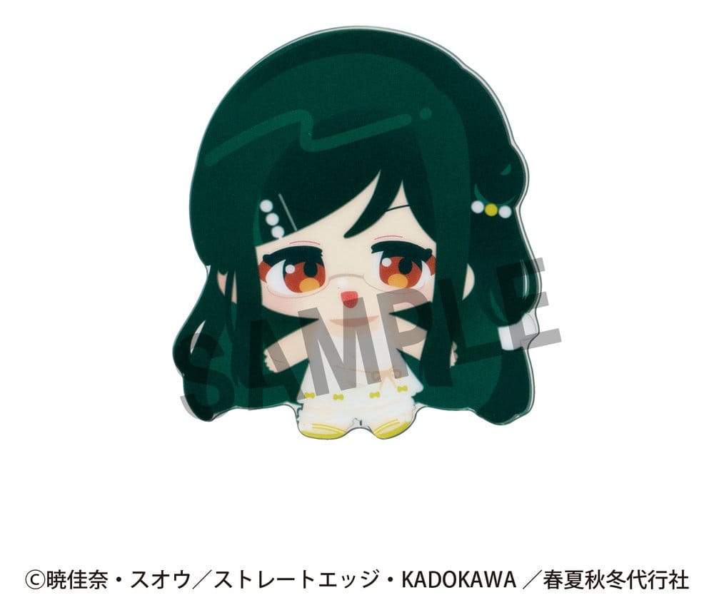 Agents of the Four Seasons Karakoro Clear Candy Figures Dance of Spring Figuras Mini 6 cm Blind Box Expositor (8)