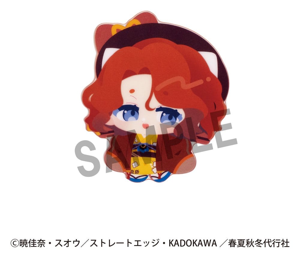 Agents of the Four Seasons Karakoro Clear Candy Figures Dance of Spring Figuras Mini 6 cm Blind Box Expositor (8)