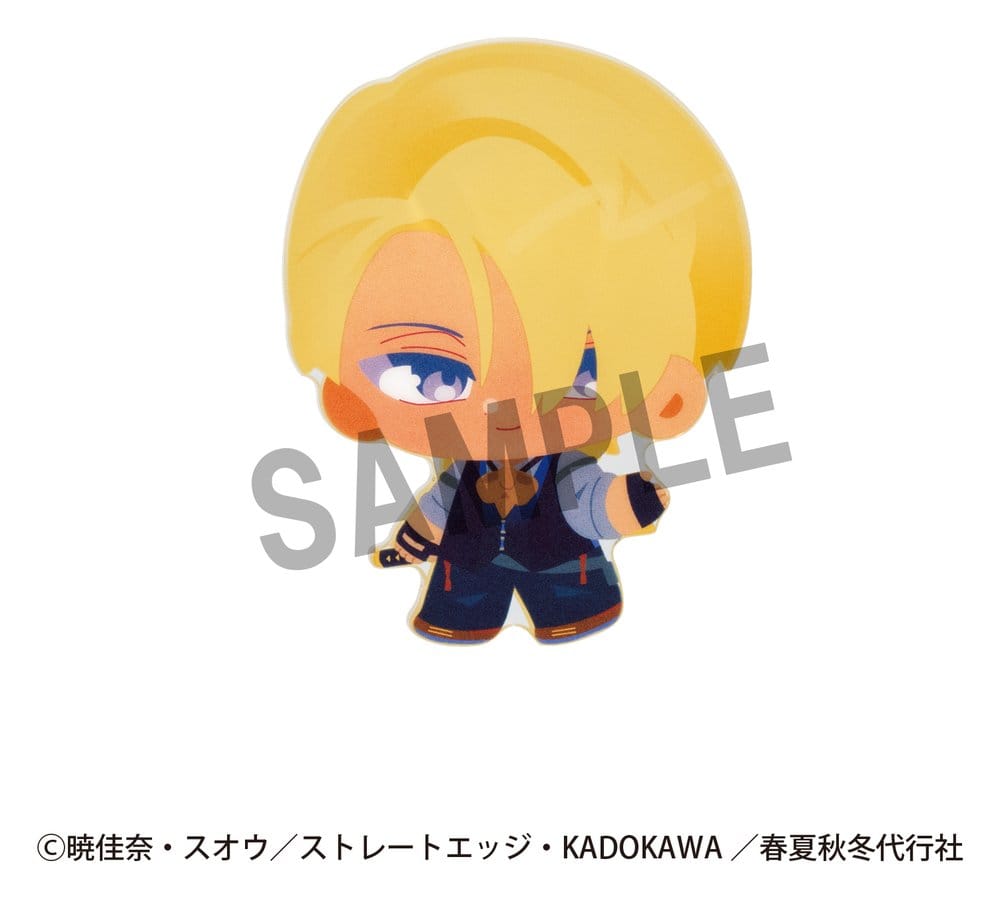 Agents of the Four Seasons Karakoro Clear Candy Figures Dance of Spring Figuras Mini 6 cm Blind Box Expositor (8)