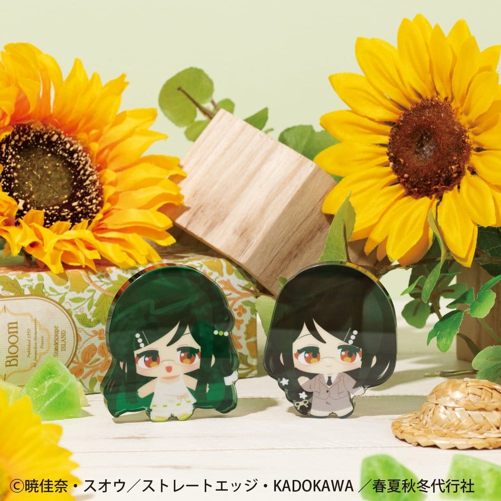 Agents of the Four Seasons Karakoro Clear Candy Figures Dance of Spring Figuras Mini 6 cm Blind Box Expositor (8)