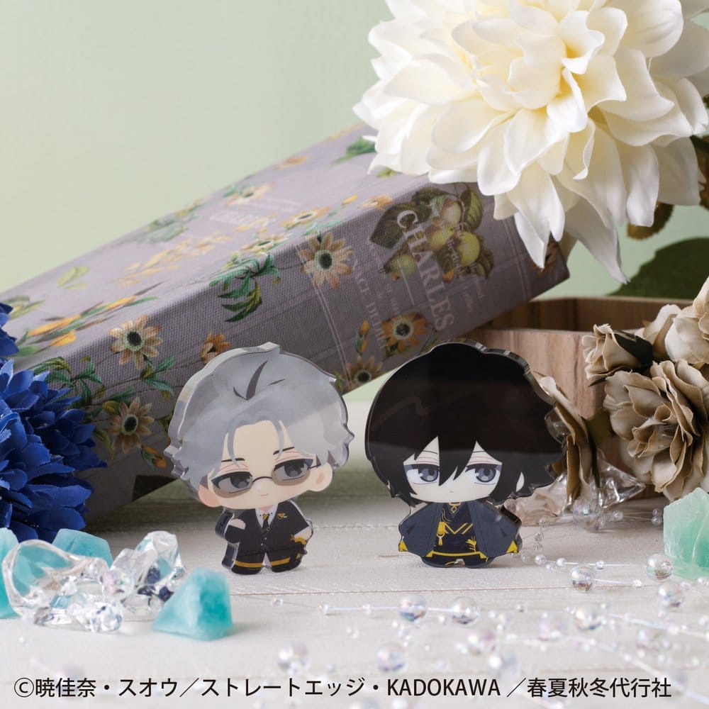 Agents of the Four Seasons Karakoro Clear Candy Figures Dance of Spring Figuras Mini 6 cm Blind Box Expositor (8)