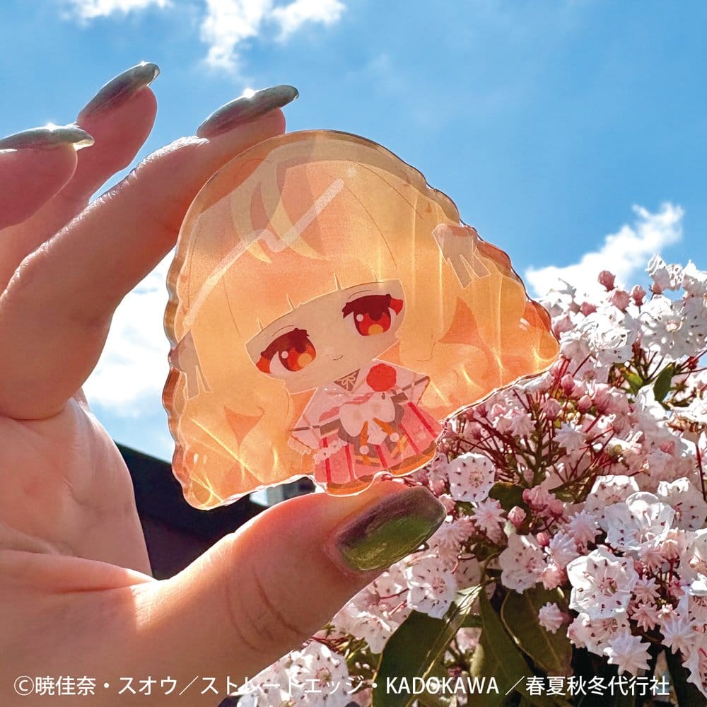 Agents of the Four Seasons Karakoro Clear Candy Figures Dance of Spring Figuras Mini 6 cm Blind Box Expositor (8)