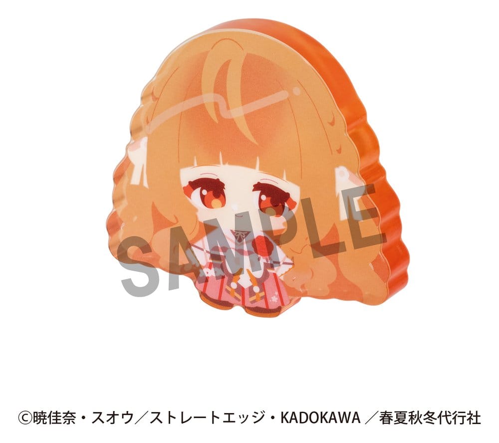 Agents of the Four Seasons Karakoro Clear Candy Figures Dance of Spring Figuras Mini 6 cm Blind Box Expositor (8)