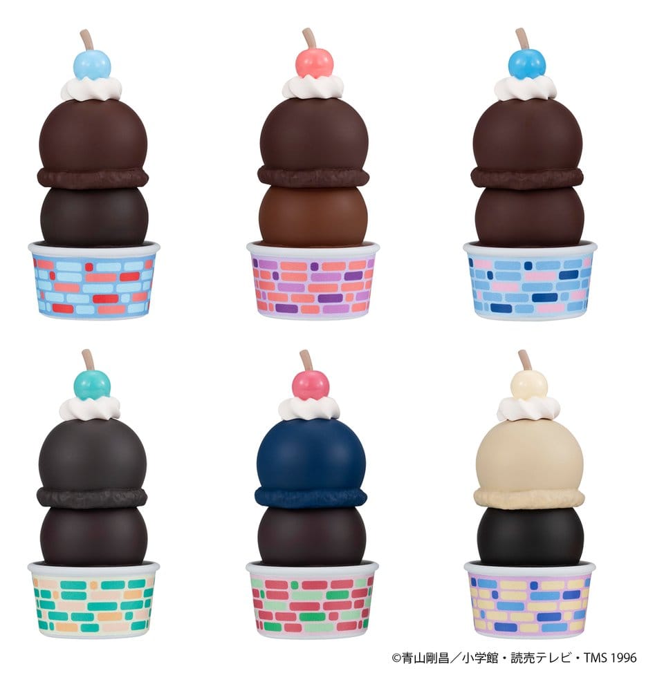 Detective Conan Tsumichen Stack up & Change Figuras Mini 8 cm Blind Box Surtido (6)