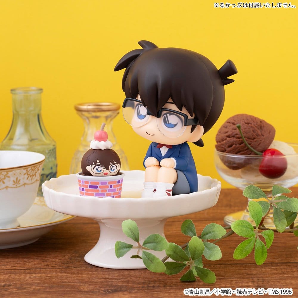Detective Conan Tsumichen Stack up &amp; Change Figuras Mini 8 cm Blind Box Surtido (6) (with gift)